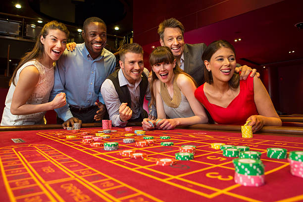Mobile phone showing roulette table with live dealer